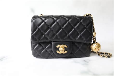 chanel mini matte gold hardware